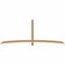 Ekena Millwork Bellingham Timber Gable Bracket, Western Red Cedar, 108"W x 40"H x 1 1/2"D x 3 1/2"F, 9/12 Pitch GBW108X40X0204BEL00SWR - alternate 1